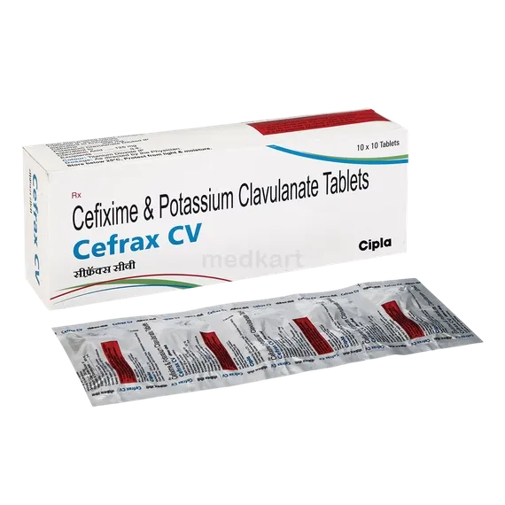 cefrax cv tablet 10's